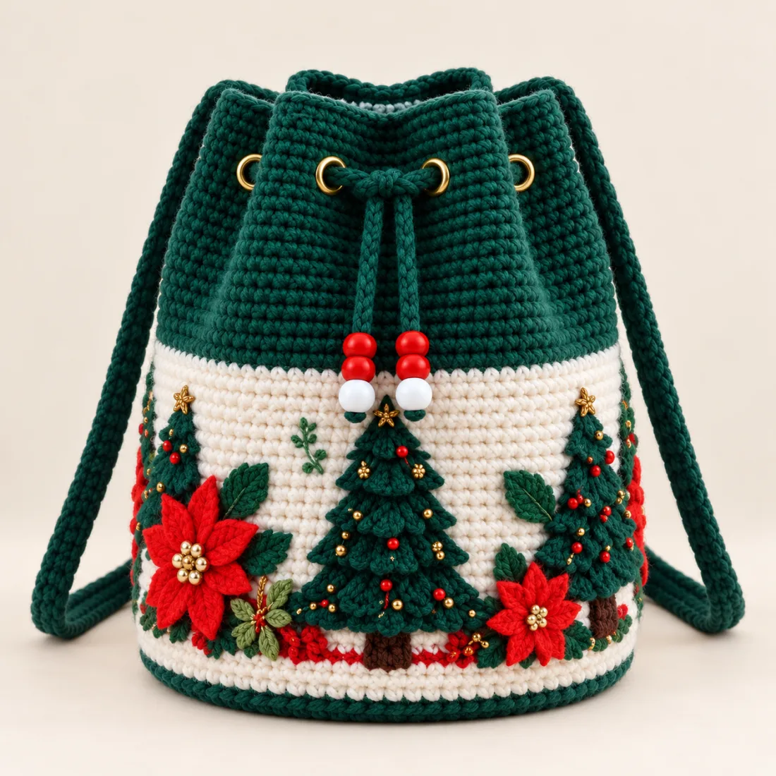 Bolsa de Natal em Crochê — foto 2